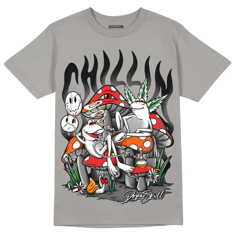 Grey Collection DopeSkill Grey T-shirt Chillin Graphic sold by DopeSkill