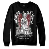 Black and White 14s DopeSkill Sweatshirt Angels Graphic sold by DopeSkill