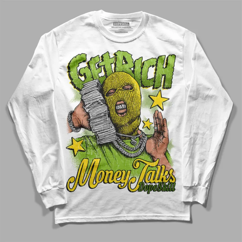 Dunk Low 'Chlorophyll' DopeSkill Long Sleeve T-Shirt Get Rich Graphic sold by DopeSkill