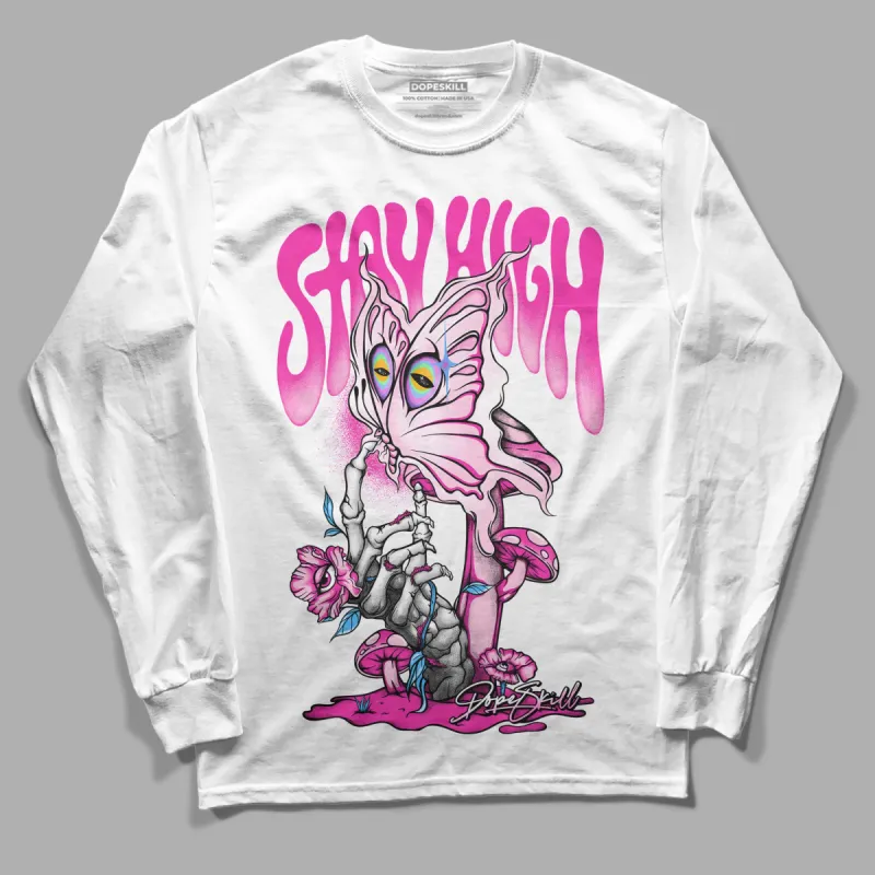 Pink Collection DopeSkill Long Sleeve T-Shirt Stay High Graphic sold by DopeSkill