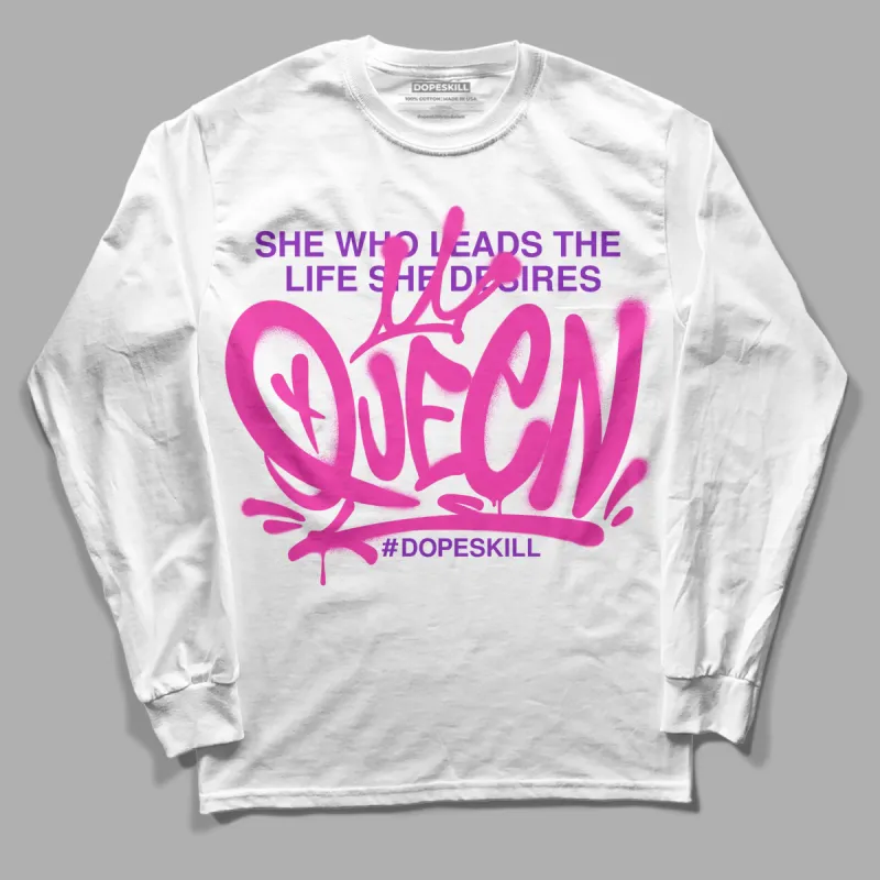 Pink Collection DopeSkill Long Sleeve T-Shirt Queen Graphic sold by DopeSkill