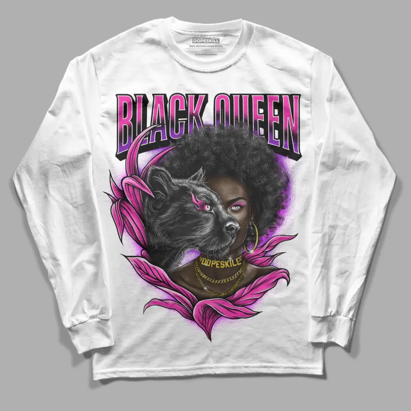 Pink Collection DopeSkill Long Sleeve T-Shirt New Black Queen Graphic sold by DopeSkill