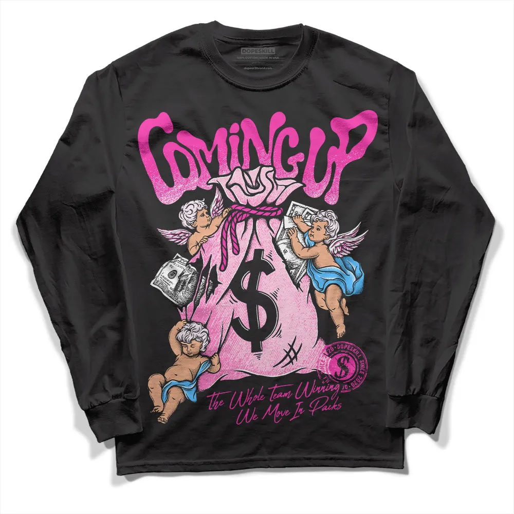 Pink Collection DopeSkill Long Sleeve T-Shirt Money Bag Coming Up Graphic sold by DopeSkill product image thumbnail 2