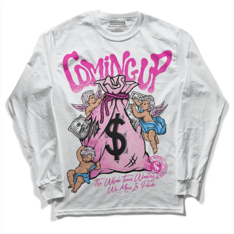 Pink Collection DopeSkill Long Sleeve T-Shirt Money Bag Coming Up Graphic sold by DopeSkill