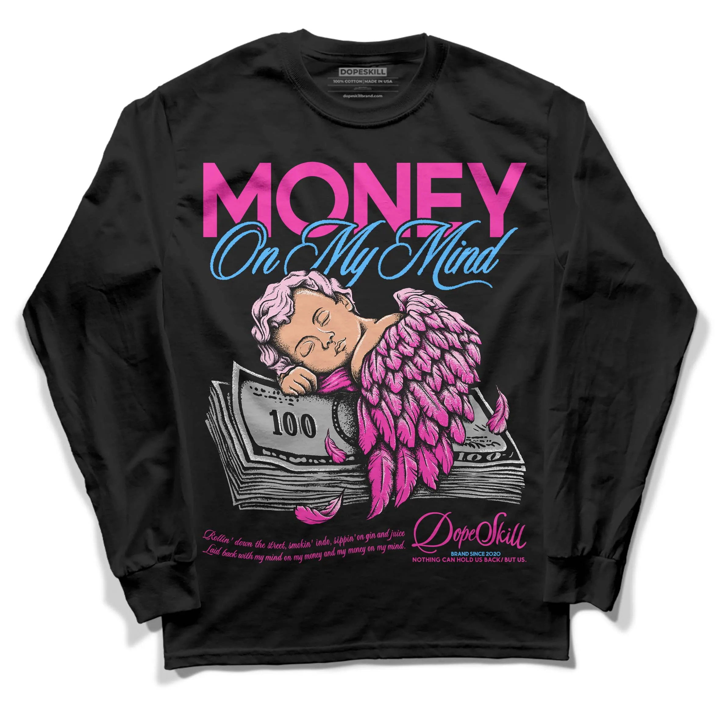 Pink Collection DopeSkill Long Sleeve T-Shirt MOMM Graphic sold by DopeSkill product image thumbnail 2