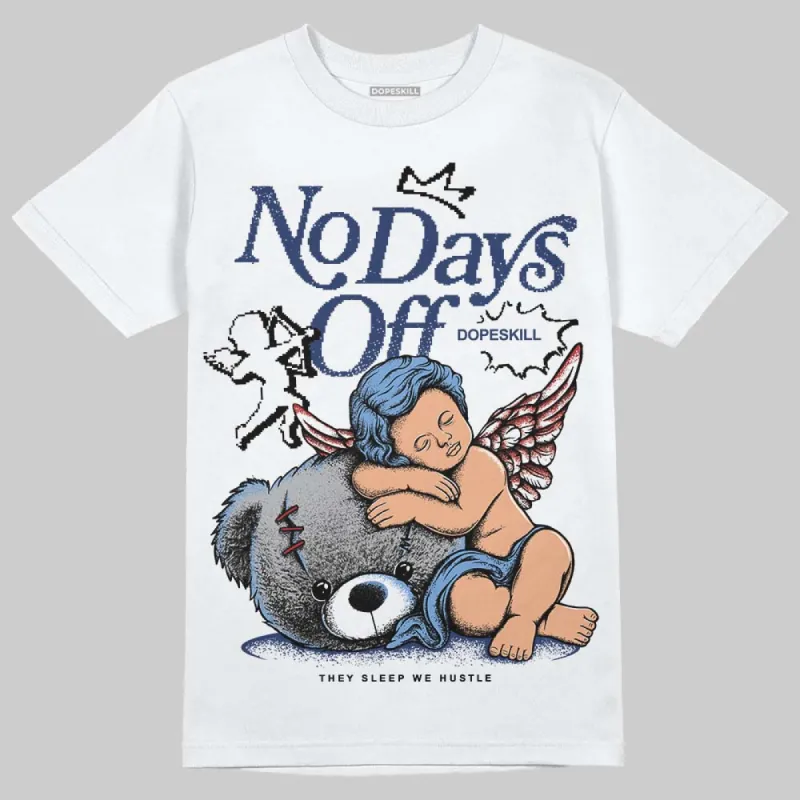 Midnight Navy 1s DopeSkill T-Shirt New No Days Off Graphic sold by DopeSkill