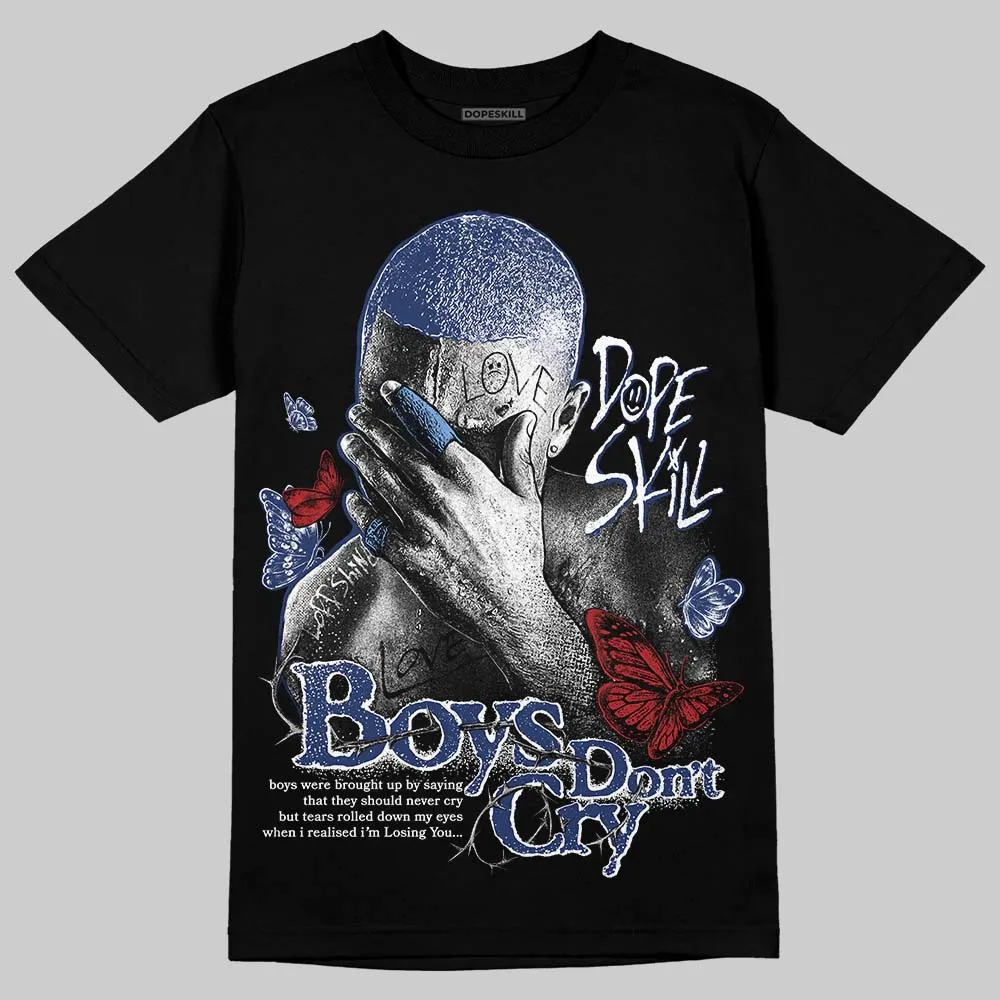 Midnight Navy 1s DopeSkill T-Shirt Boys Don't Cry Graphic sold by DopeSkill product image thumbnail 2