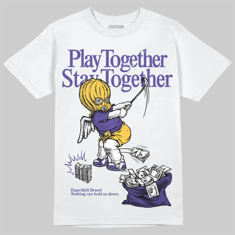 Kobe 8 Protro Lakers Home DopeSkill T-Shirt Play together, Stay together Graphic sold by DopeSkill