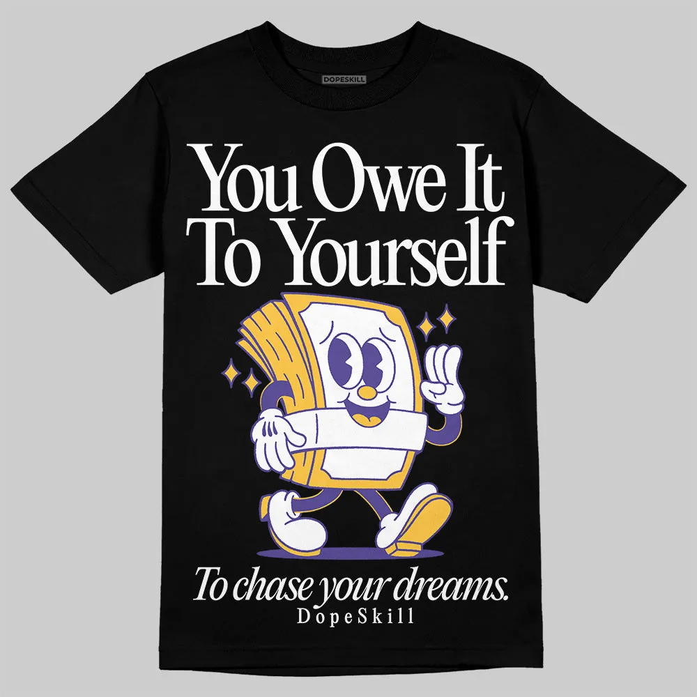 Kobe 8 Protro Lakers Home DopeSkill T-Shirt Owe It To Yourself Graphic sold by DopeSkill product image thumbnail 2