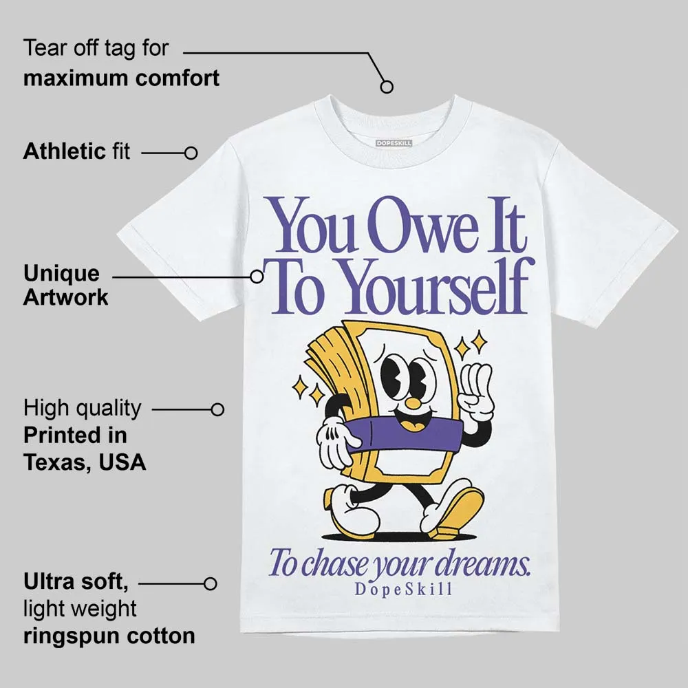 Kobe 8 Protro Lakers Home DopeSkill T-Shirt Owe It To Yourself Graphic sold by DopeSkill product image thumbnail 3