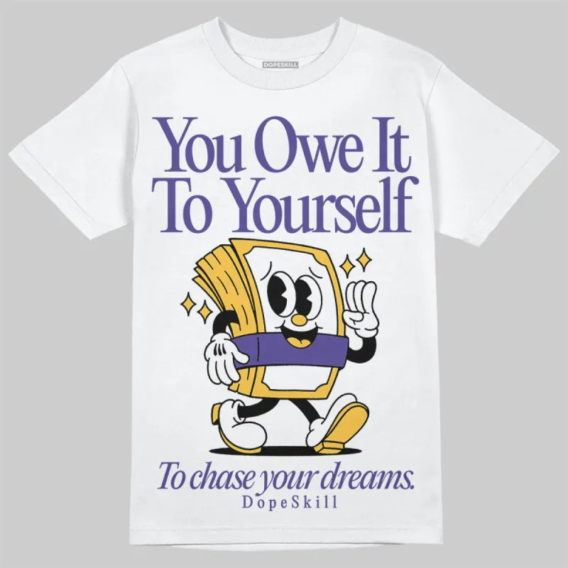 Kobe 8 Protro Lakers Home DopeSkill T-Shirt Owe It To Yourself Graphic sold by DopeSkill