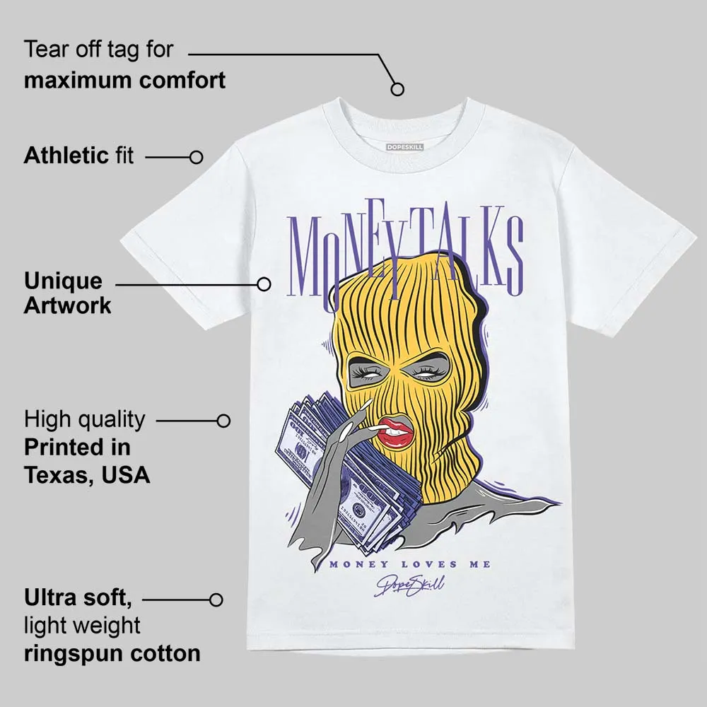 Kobe 8 Protro Lakers Home DopeSkill T-Shirt Money Talks Graphic sold by DopeSkill product image thumbnail 3