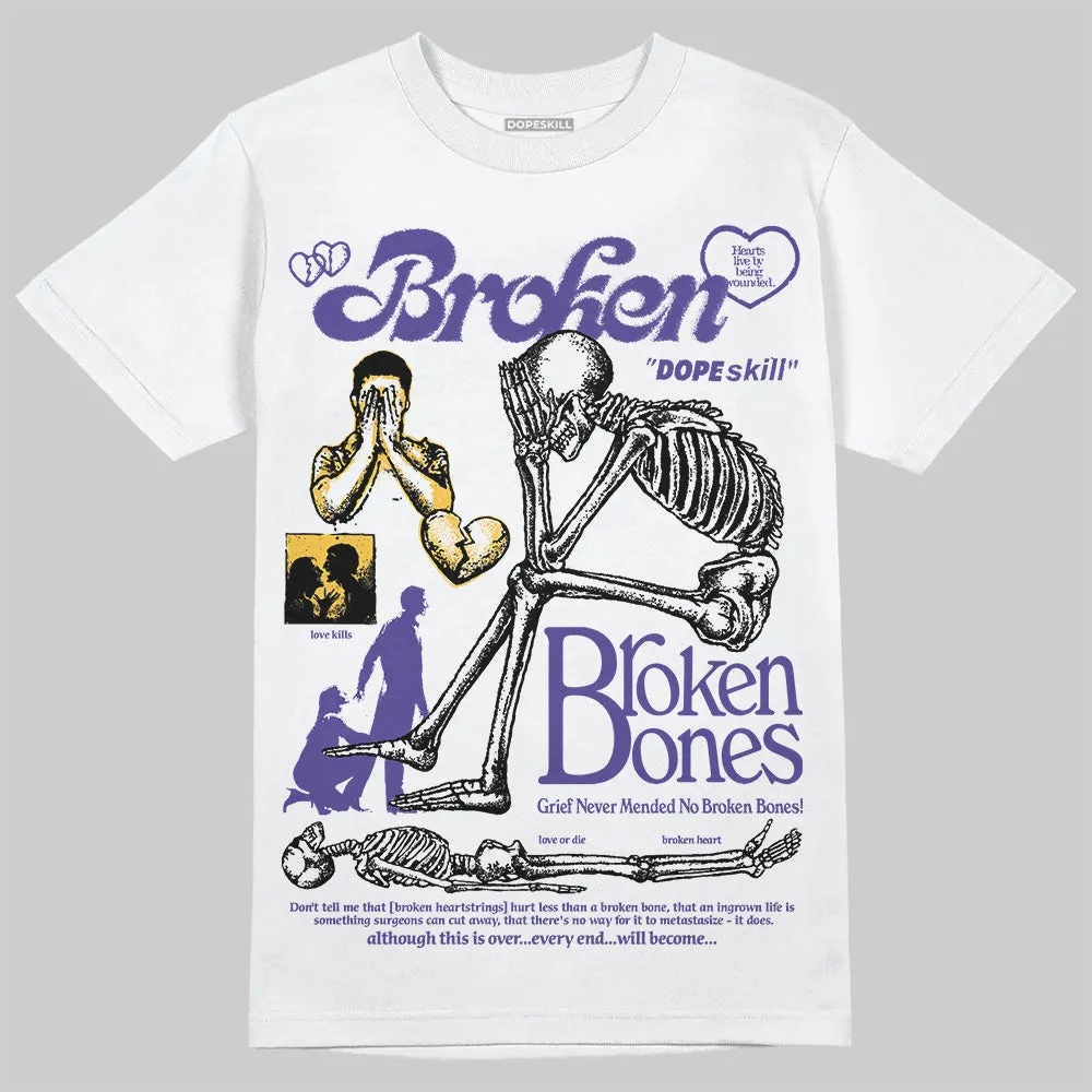 Kobe 8 Protro Lakers Home DopeSkill T-Shirt Broken Bones Graphic sold by DopeSkill