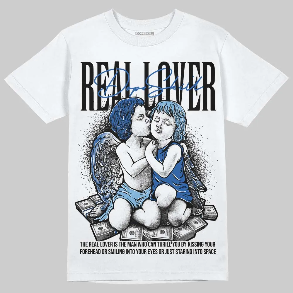 Foamposite One Dark Neon Royal DopeSkill T-Shirt Real Lover Graphic sold by DopeSkill product image thumbnail 2