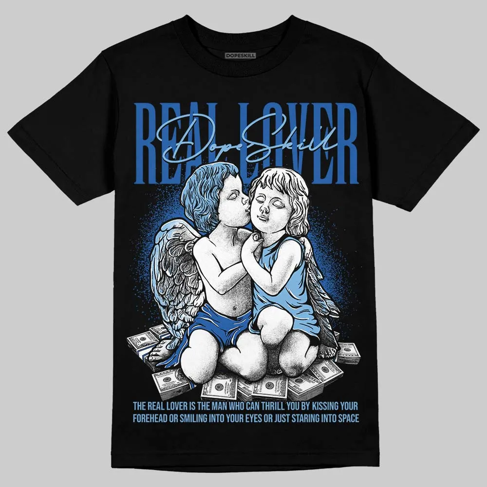 Foamposite One Dark Neon Royal DopeSkill T-Shirt Real Lover Graphic sold by DopeSkill