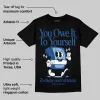 Foamposite One Dark Neon Royal DopeSkill T-Shirt Owe It To Yourself Graphic sold by DopeSkill