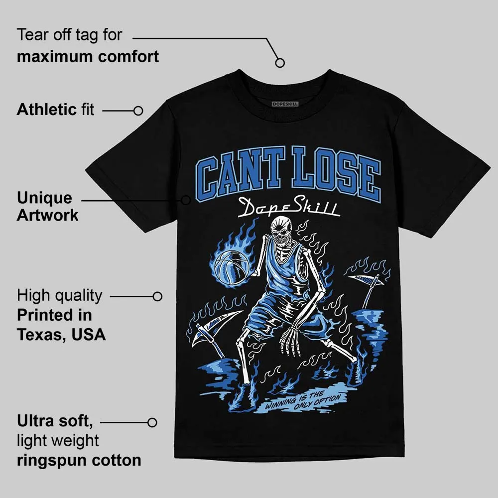Foamposite One Dark Neon Royal DopeSkill T-Shirt Cant Lose Graphic sold by DopeSkill product image thumbnail 3
