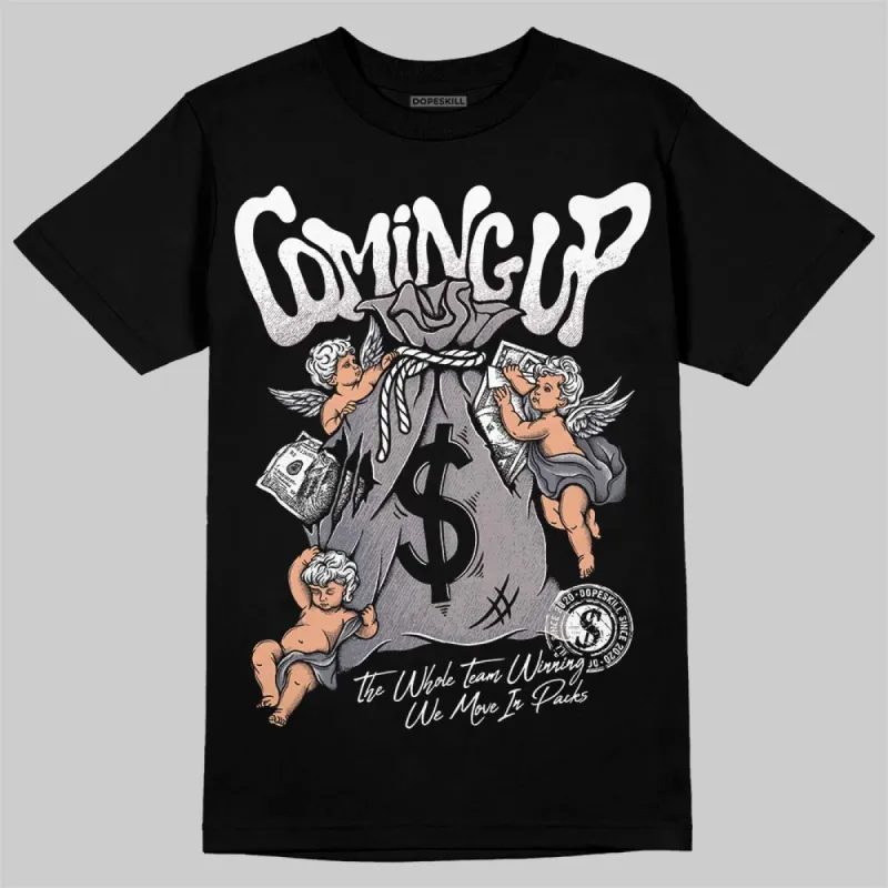 Leather Curb Sneakers White Anthracite DopeSkill T-Shirt Money Bag Coming Up Graphic sold by DopeSkill