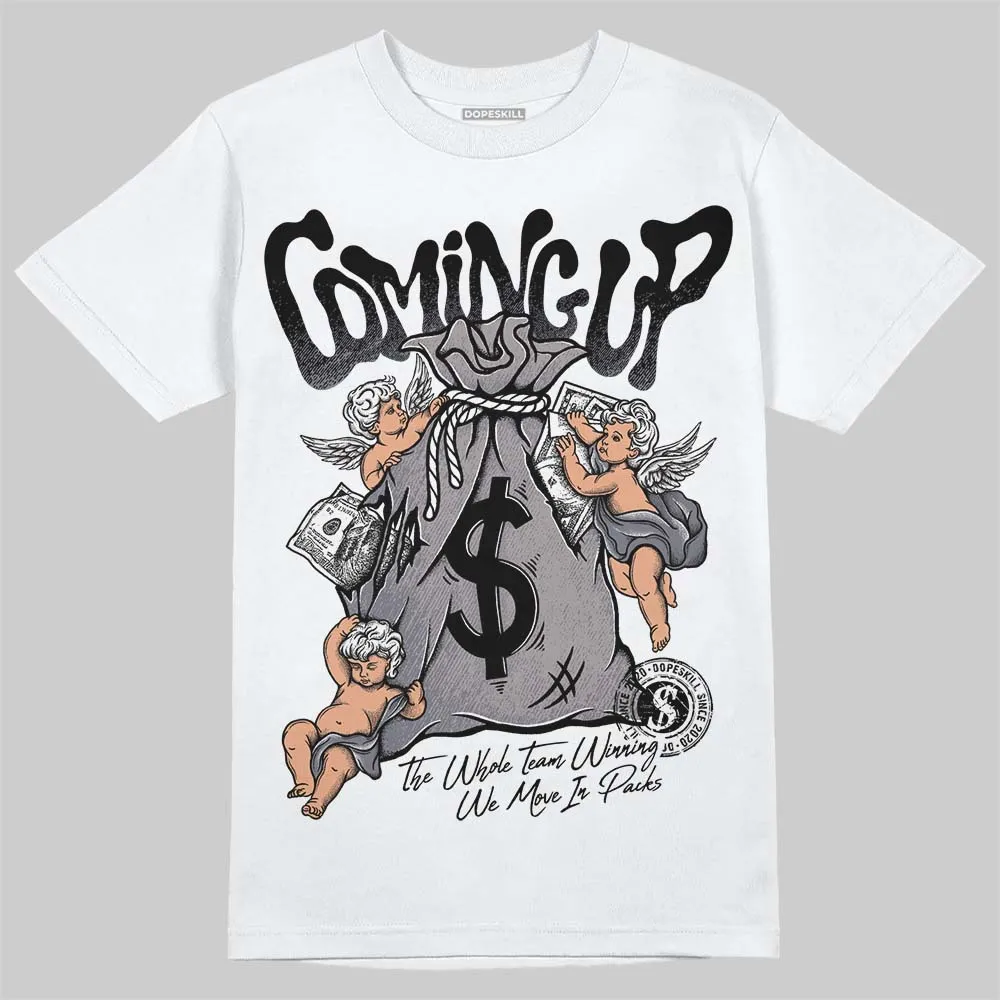 Leather Curb Sneakers White Anthracite DopeSkill T-Shirt Money Bag Coming Up Graphic sold by DopeSkill product image thumbnail 2