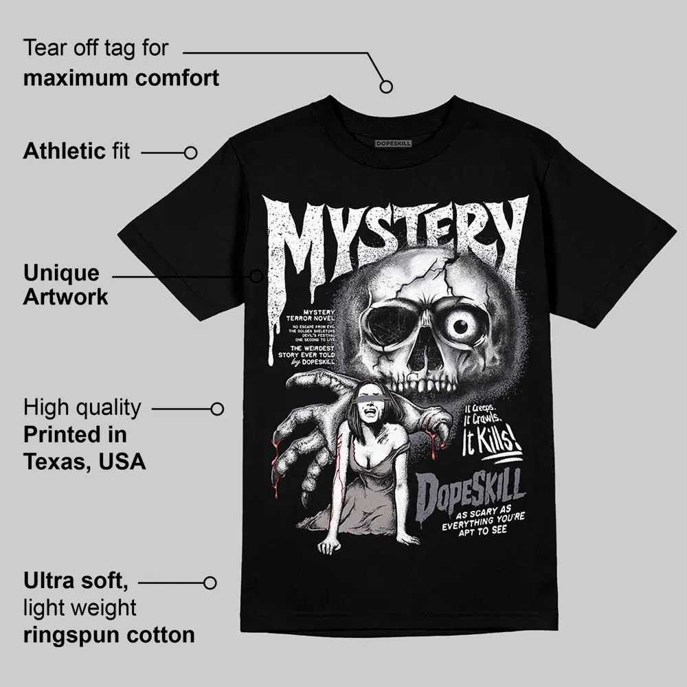 Leather Curb Sneakers White Anthracite DopeSkill T-Shirt Mystery Ghostly Grasp Graphic sold by DopeSkill product image thumbnail 3