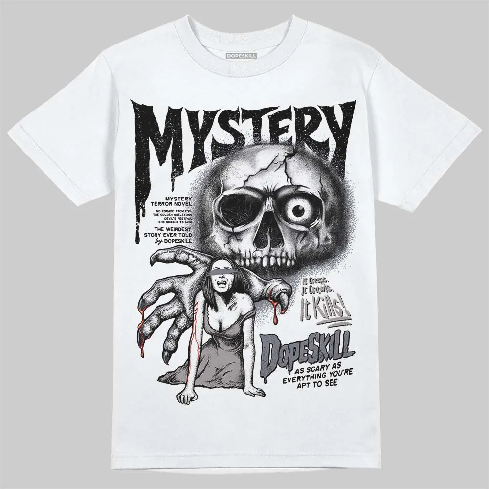 Leather Curb Sneakers White Anthracite DopeSkill T-Shirt Mystery Ghostly Grasp Graphic sold by DopeSkill product image thumbnail 2