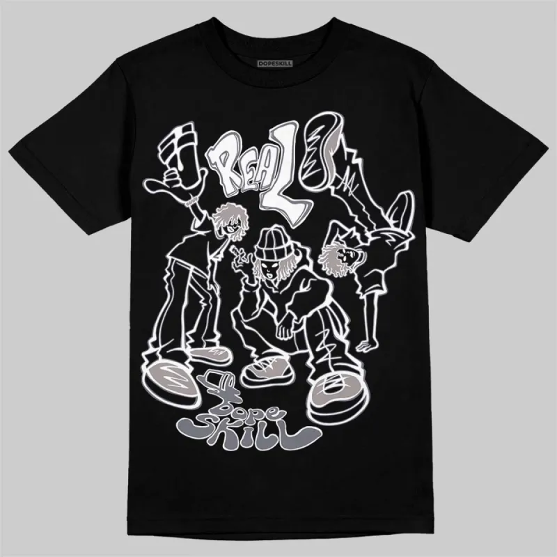 Leather Curb Sneakers White Anthracite DopeSkill T-Shirt Real Y2K Players Graphic sold by DopeSkill