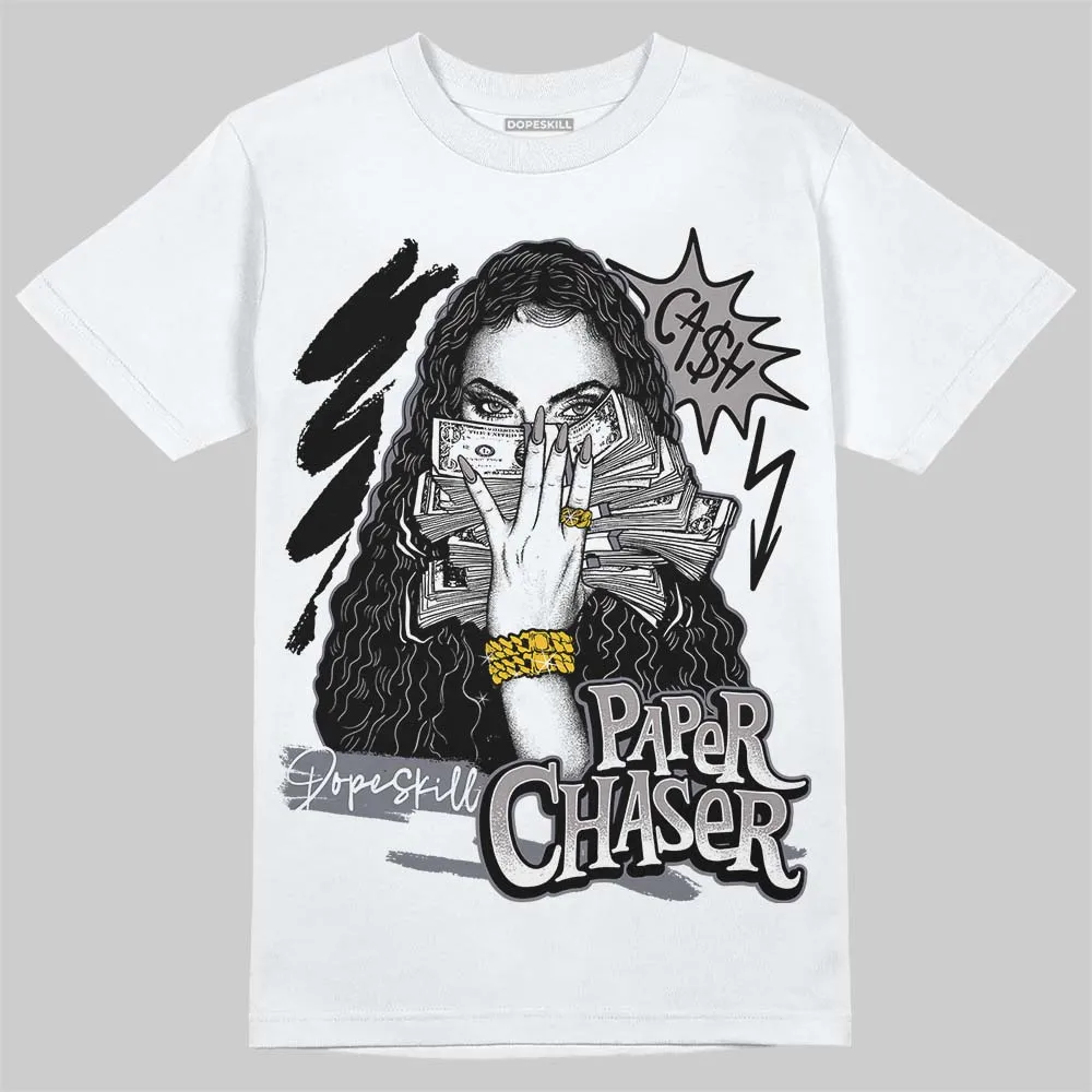 Leather Curb Sneakers White Anthracite DopeSkill T-Shirt NPC Graphic sold by DopeSkill product image thumbnail 2