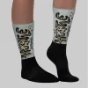 1906R ‘White Gold’ DopeSkill Sublimated Socks Hustle  Graphic sold by DopeSkill