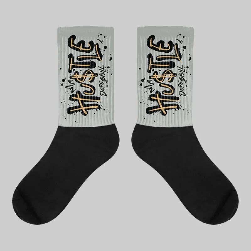 1906R ‘White Gold’ DopeSkill Sublimated Socks Hustle  Graphic sold by DopeSkill