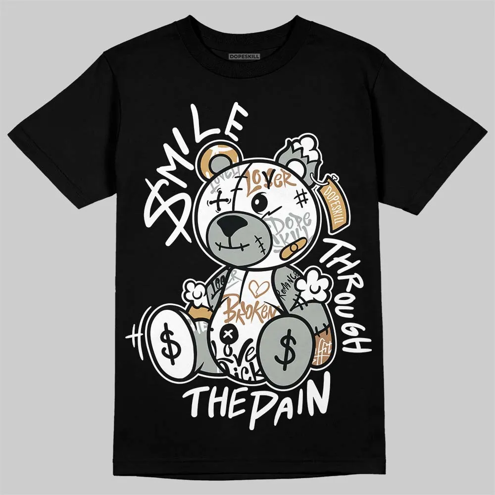 1906R ‘White Gold’ DopeSkill T-Shirt Smile Through The Pain Graphic sold by DopeSkill product image thumbnail 2