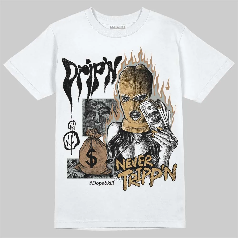 1906R ‘White Gold’ DopeSkill T-Shirt Drip'n Never Tripp'n Graphic sold by DopeSkill