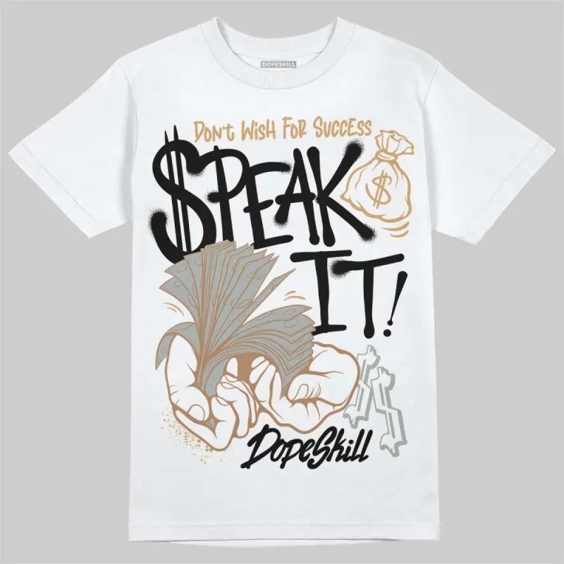 1906R ‘White Gold’ DopeSkill T-Shirt Speak It Graphic sold by DopeSkill