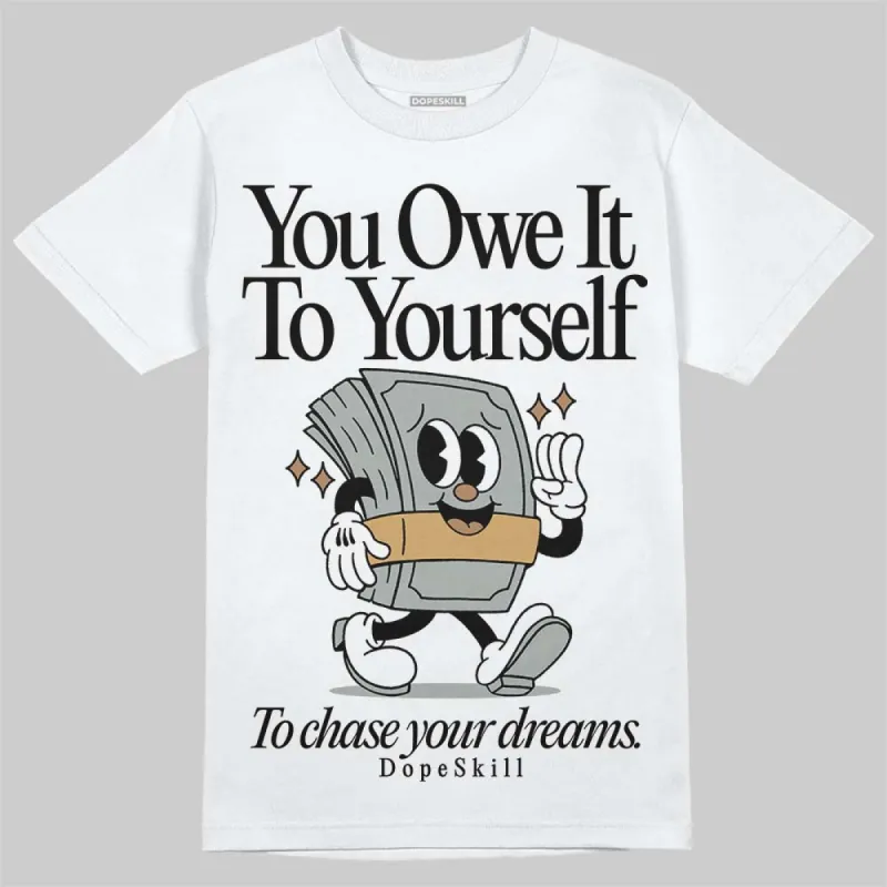 1906R ‘White Gold’ DopeSkill T-Shirt Owe It To Yourself Graphic sold by DopeSkill