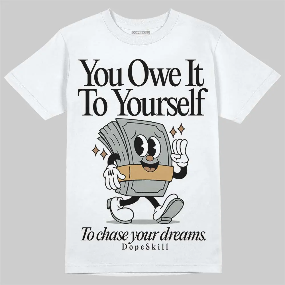 1906R ‘White Gold’ DopeSkill T-Shirt Owe It To Yourself Graphic sold by DopeSkill