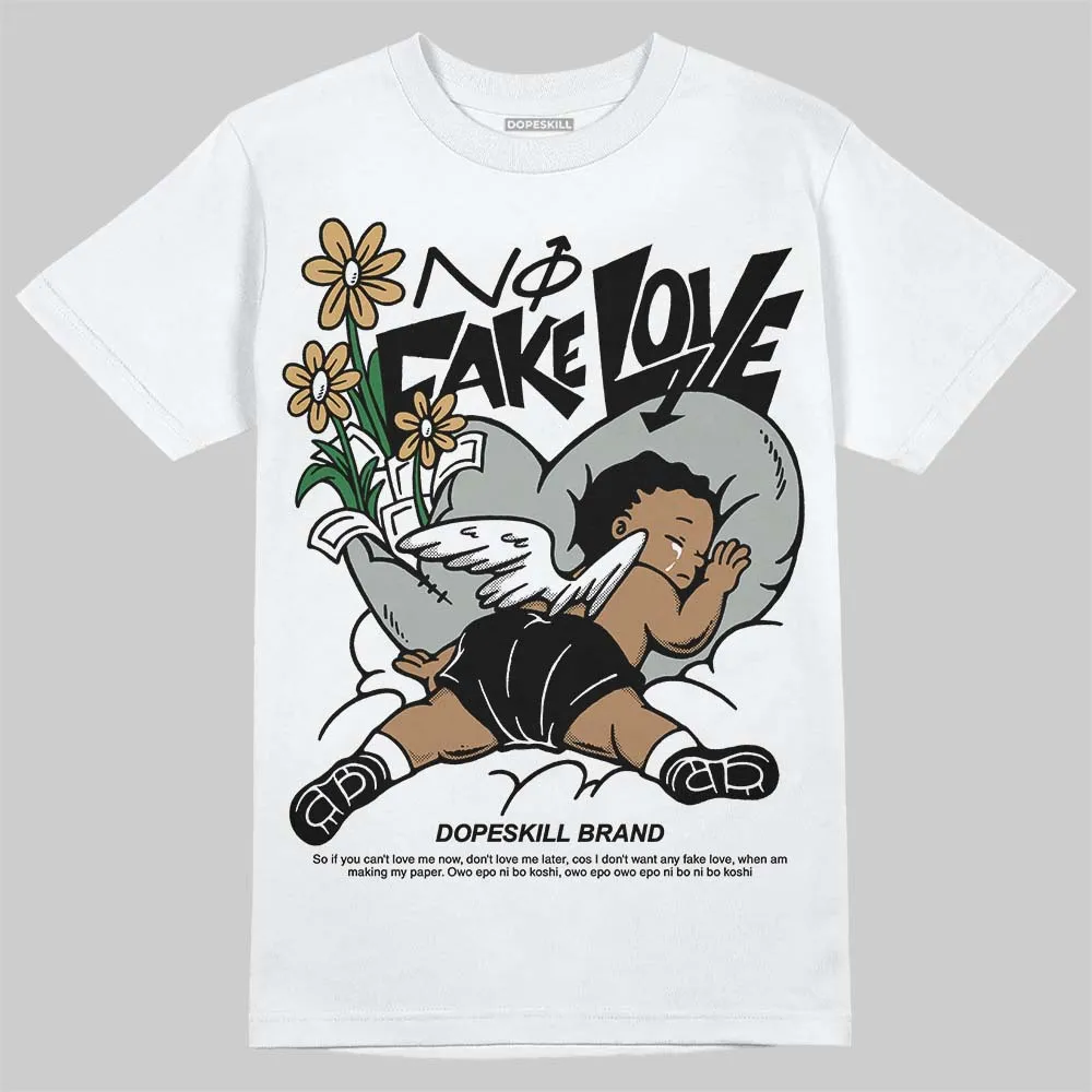 1906R ‘White Gold’ DopeSkill T-Shirt No Fake Love Graphic sold by DopeSkill