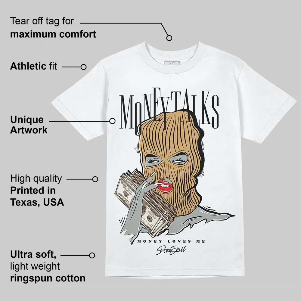 1906R ‘White Gold’ DopeSkill T-Shirt Money Talks Graphic sold by DopeSkill product image thumbnail 3