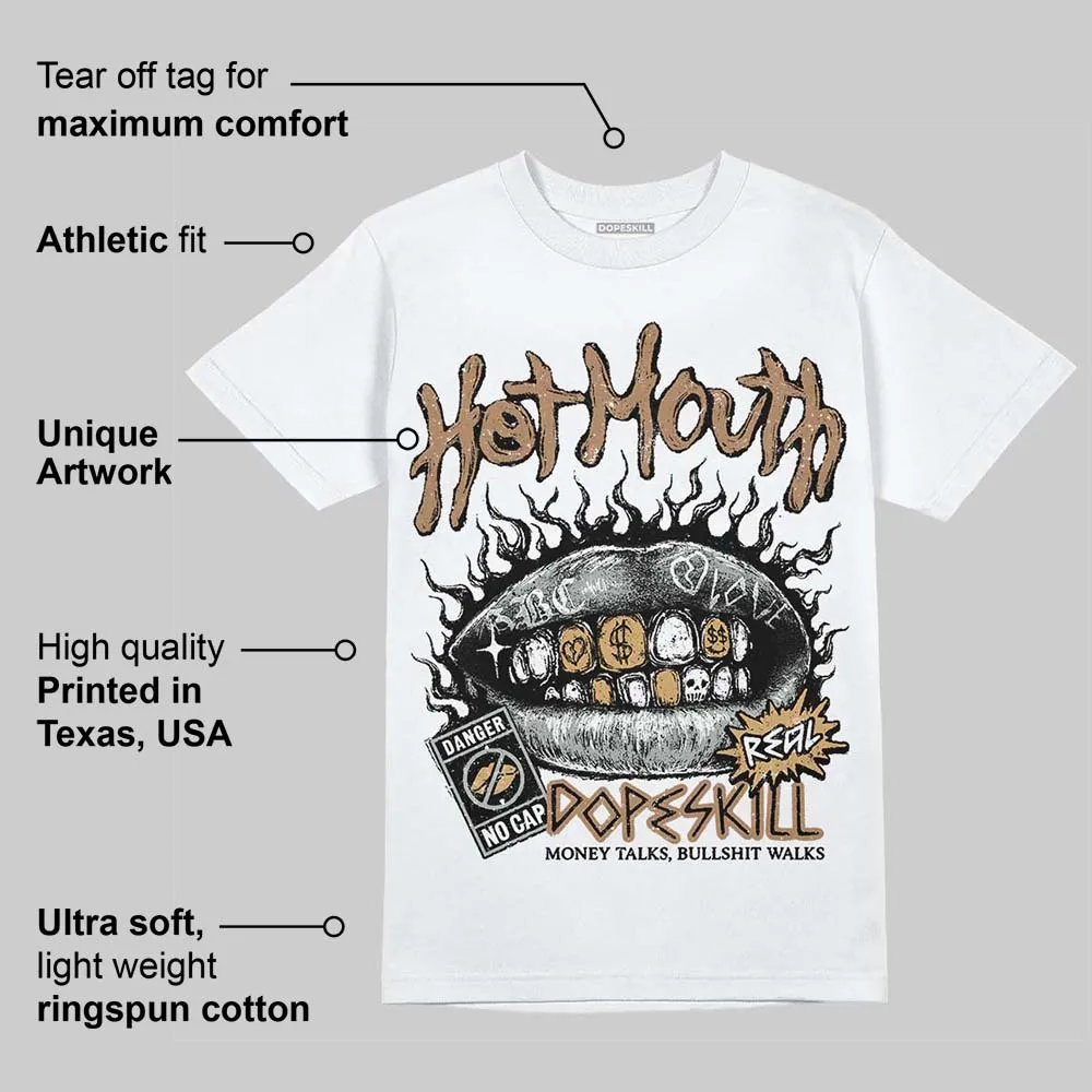 1906R ‘White Gold’ DopeSkill T-Shirt Hot Mouth Graphic sold by DopeSkill product image thumbnail 3