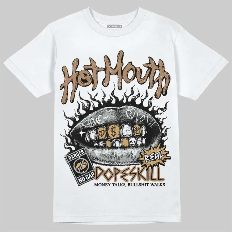 1906R ‘White Gold’ DopeSkill T-Shirt Hot Mouth Graphic sold by DopeSkill