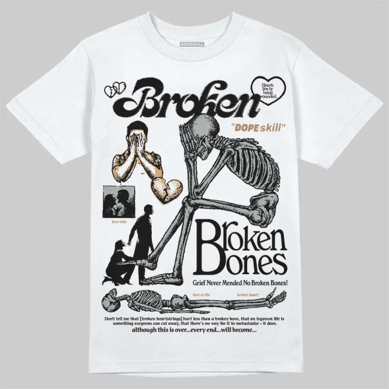 1906R ‘White Gold’ DopeSkill T-Shirt Broken Bones Graphic sold by DopeSkill