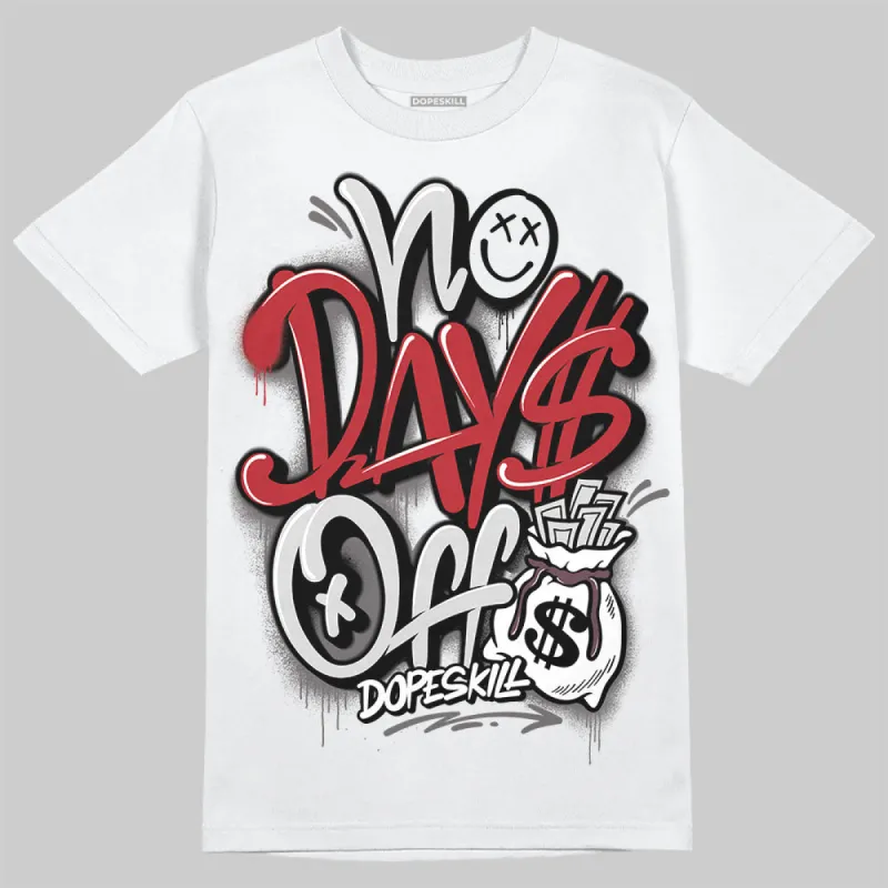 1906R NB Silver Classic Crimson DopeSkill T-Shirt No Days Off Graphic sold by DopeSkill