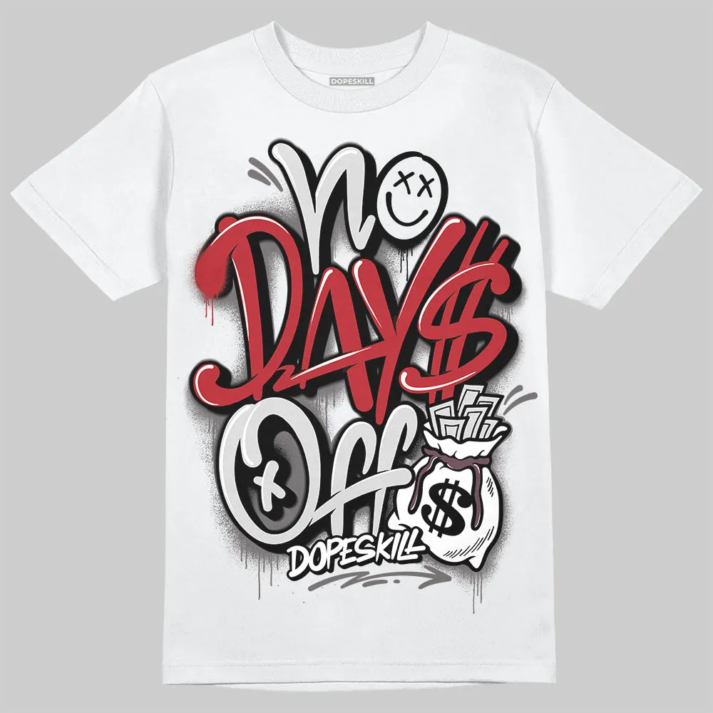 1906R NB Silver Classic Crimson DopeSkill T-Shirt No Days Off Graphic sold by DopeSkill