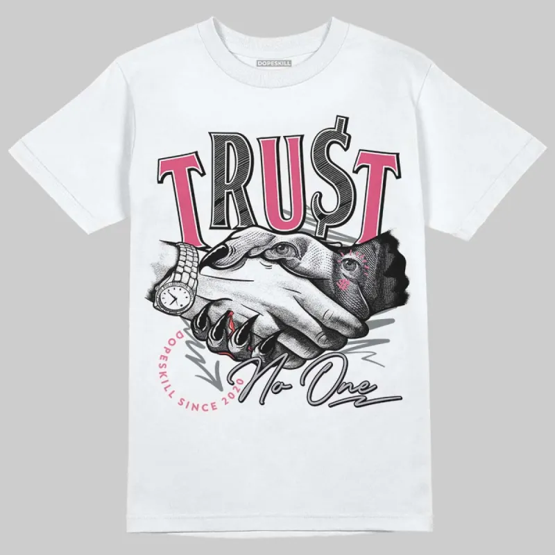 Gel Kayano 14 Pink Glo DopeSkill T-Shirt Trust No One Graphic sold by DopeSkill