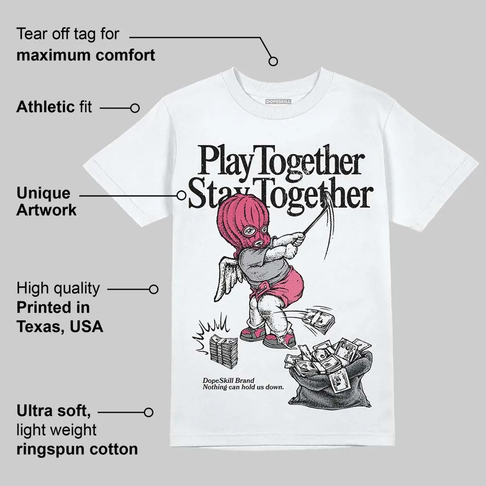 Gel Kayano 14 Pink Glo DopeSkill T-Shirt Play together, Stay together Graphic sold by DopeSkill product image thumbnail 3