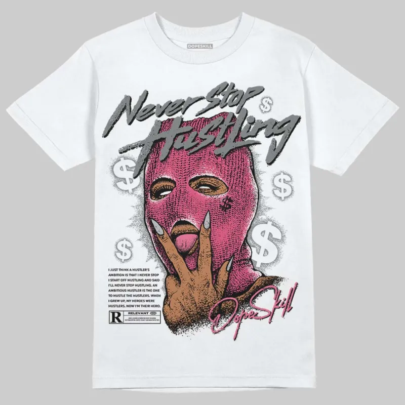 Gel Kayano 14 Pink Glo DopeSkill T-Shirt Never Stop Hustling Graphic sold by DopeSkill