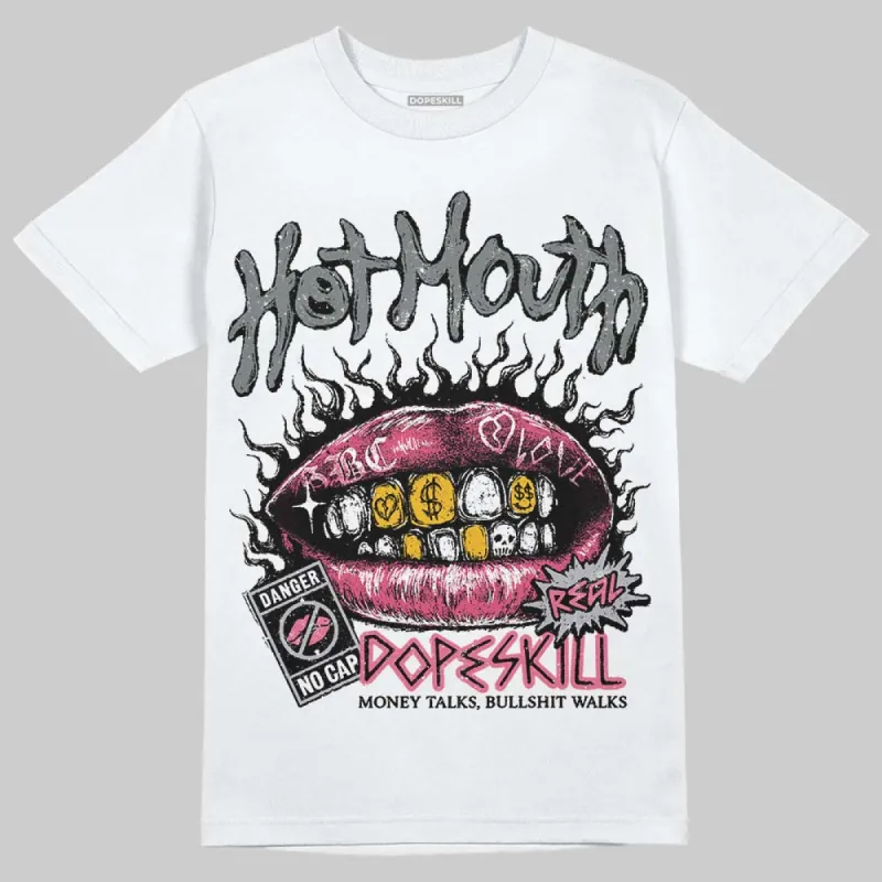 Gel Kayano 14 Pink Glo DopeSkill T-Shirt Hot Mouth Graphic sold by DopeSkill