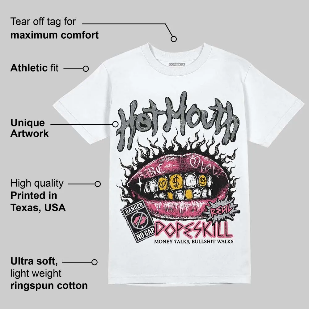 Gel Kayano 14 Pink Glo DopeSkill T-Shirt Hot Mouth Graphic sold by DopeSkill product image thumbnail 3