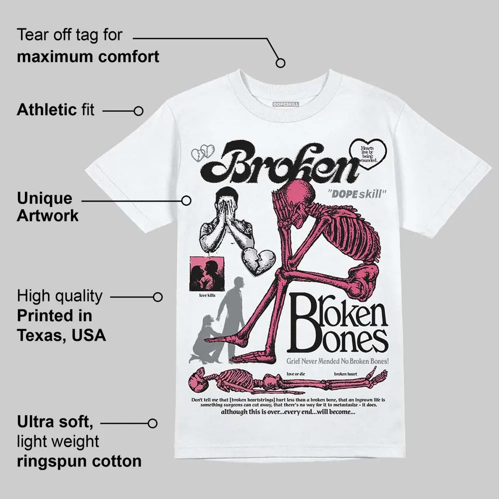 Gel Kayano 14 Pink Glo DopeSkill T-Shirt Broken Bones Graphic sold by DopeSkill product image thumbnail 3