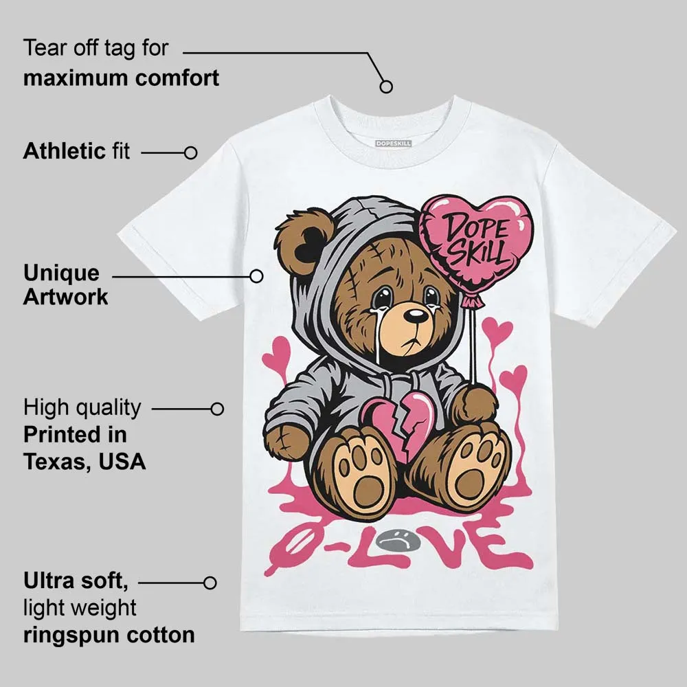Gel Kayano 14 Pink Glo DopeSkill T-Shirt Broken Bear Graphic sold by DopeSkill product image thumbnail 3
