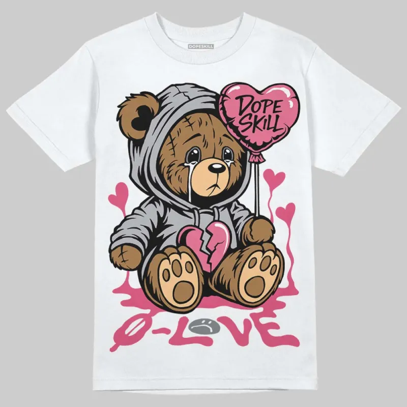 Gel Kayano 14 Pink Glo DopeSkill T-Shirt Broken Bear Graphic sold by DopeSkill