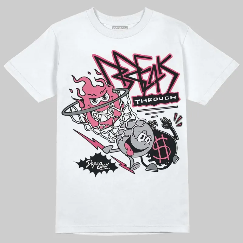 Gel Kayano 14 Pink Glo DopeSkill T-Shirt Break Through Graphic sold by DopeSkill